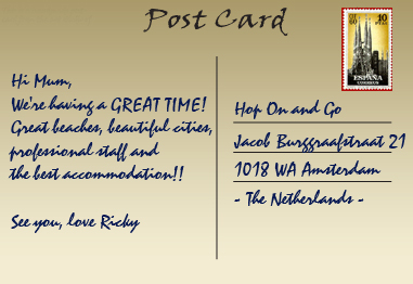 Postcard from Ricky